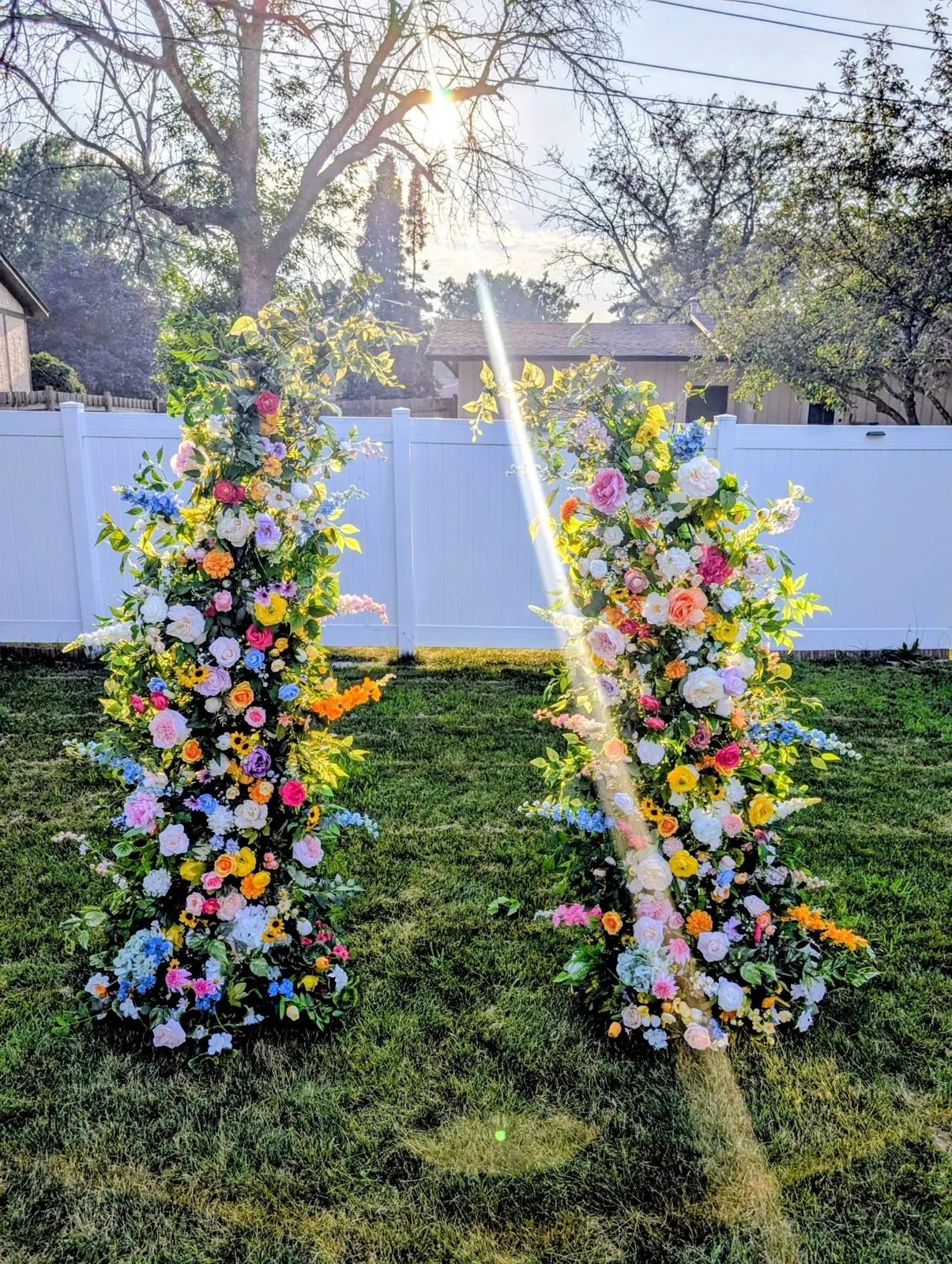 Bloom & Veil faux florals styled at a Twin Cities wedding