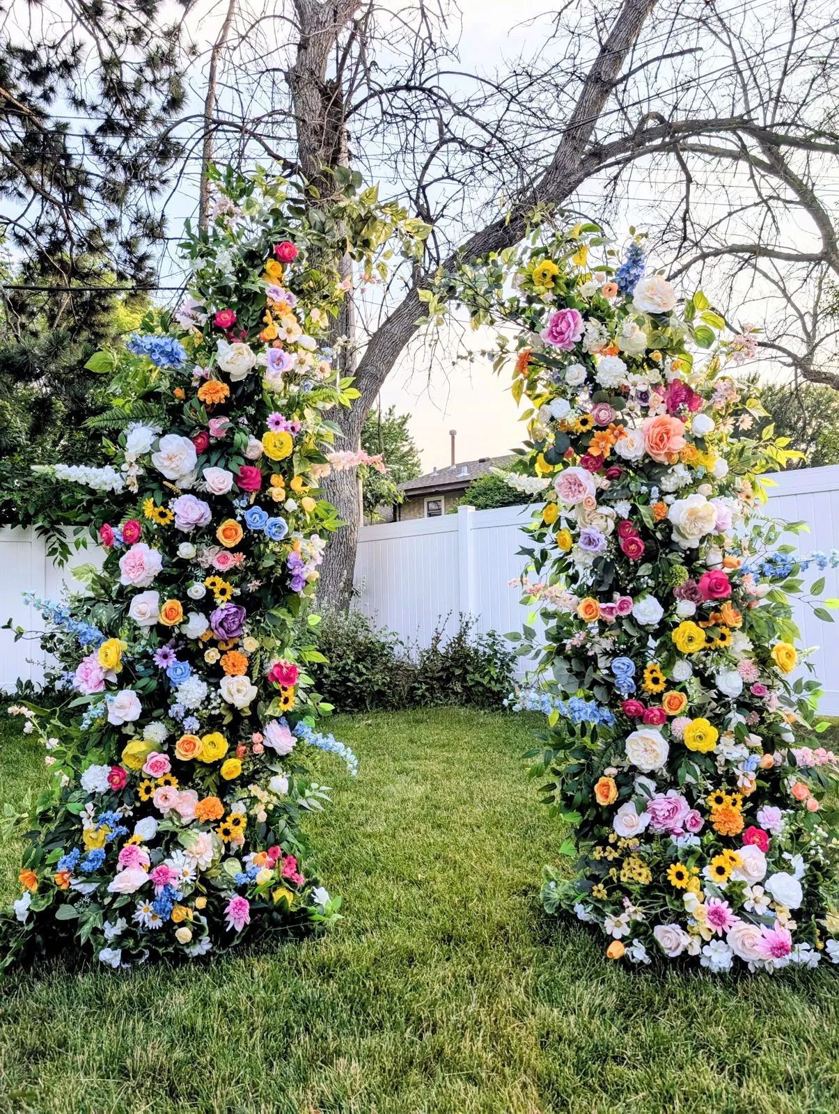 Bloom & Veil faux florals styled at a Twin Cities wedding